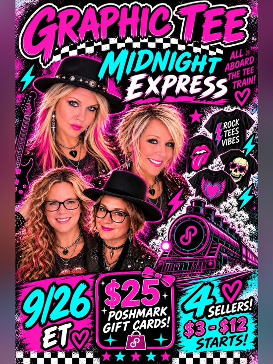 Wildfox Tops - 9/26 Graphic Tee Midnight Express!